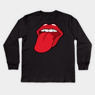 The Mouth Kids Long Sleeve T-Shirt